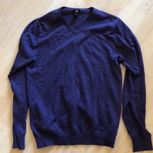 H&M Merino Wool V-Neck Sweater